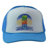 ZEDD Make You Say EDM Adjustable Blue & White Snapback Trucker Hat